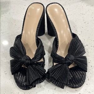 Elegant Black Women's Slide Sandals